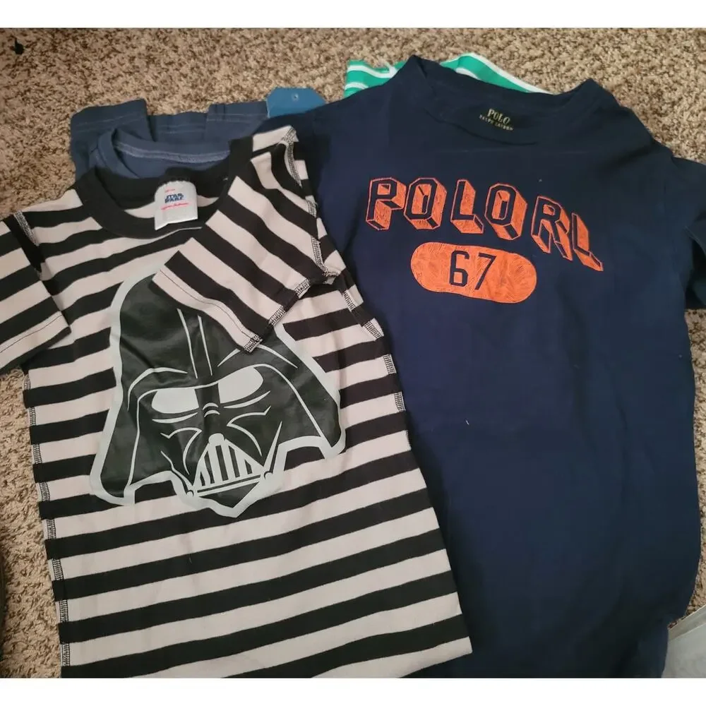 Ralph Lauren, Hanna Handersson, Tommy B- Boys Medium Bundle- 5 pieces